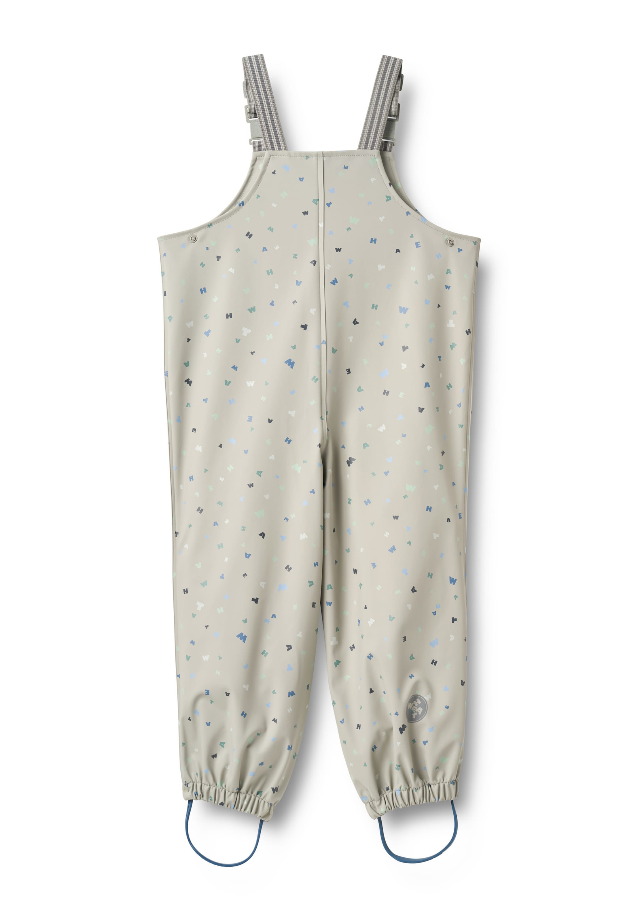 WHEAT Tapered Latzhose 'Charlo' in Grau