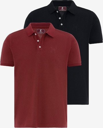 raudona Williot Marškinėliai: priekis