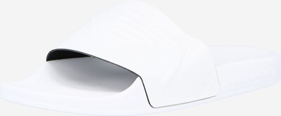 Emporio Armani Mule en blanc, Vue avec produit