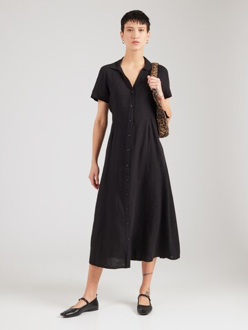 VERO MODA Shirt Dress 'VMLINN' in Black: front