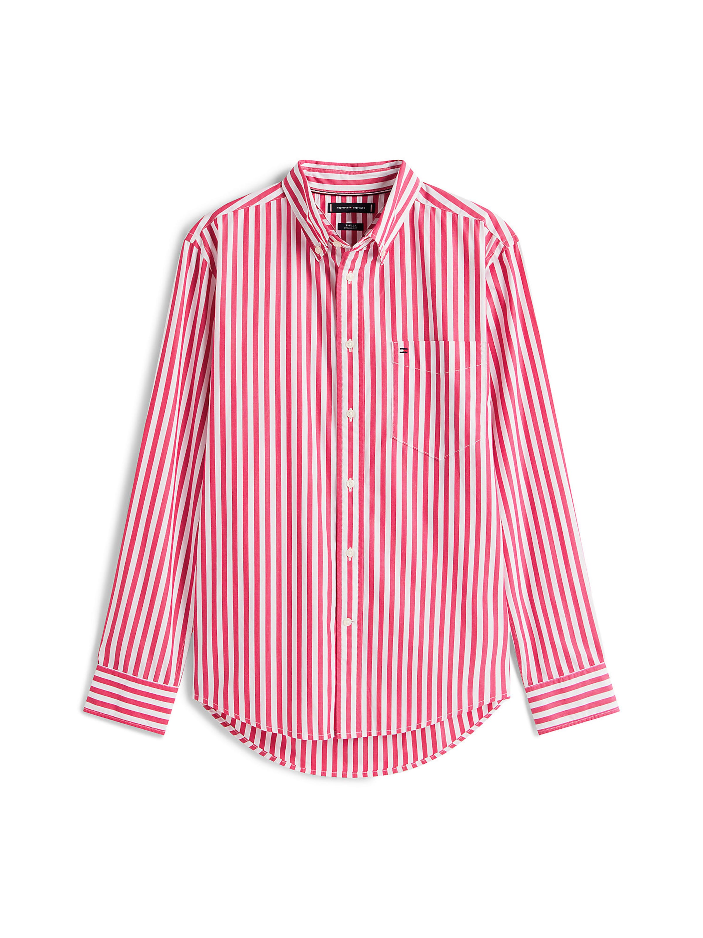 TOMMY HILFIGER Риза 'Flex' в розово: отпред