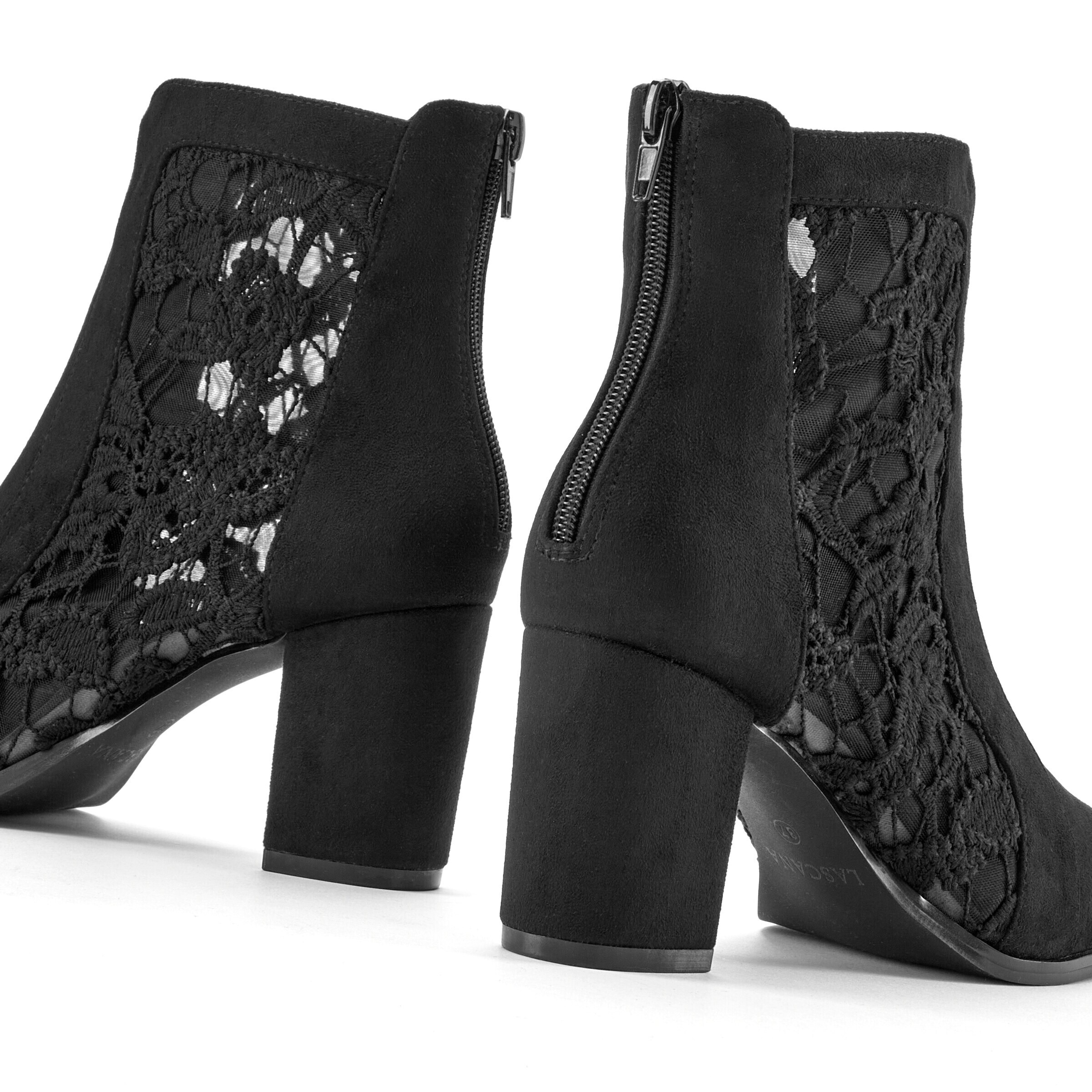 LASCANA Stiefelette in Schwarz