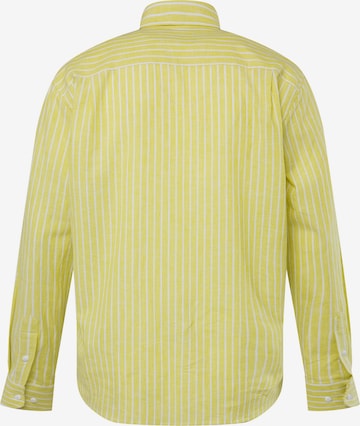 Boston Park Comfort fit Button Up Shirt in Yellow
