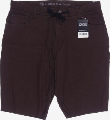 ELEMENT Shorts in 34 in Brown: front
