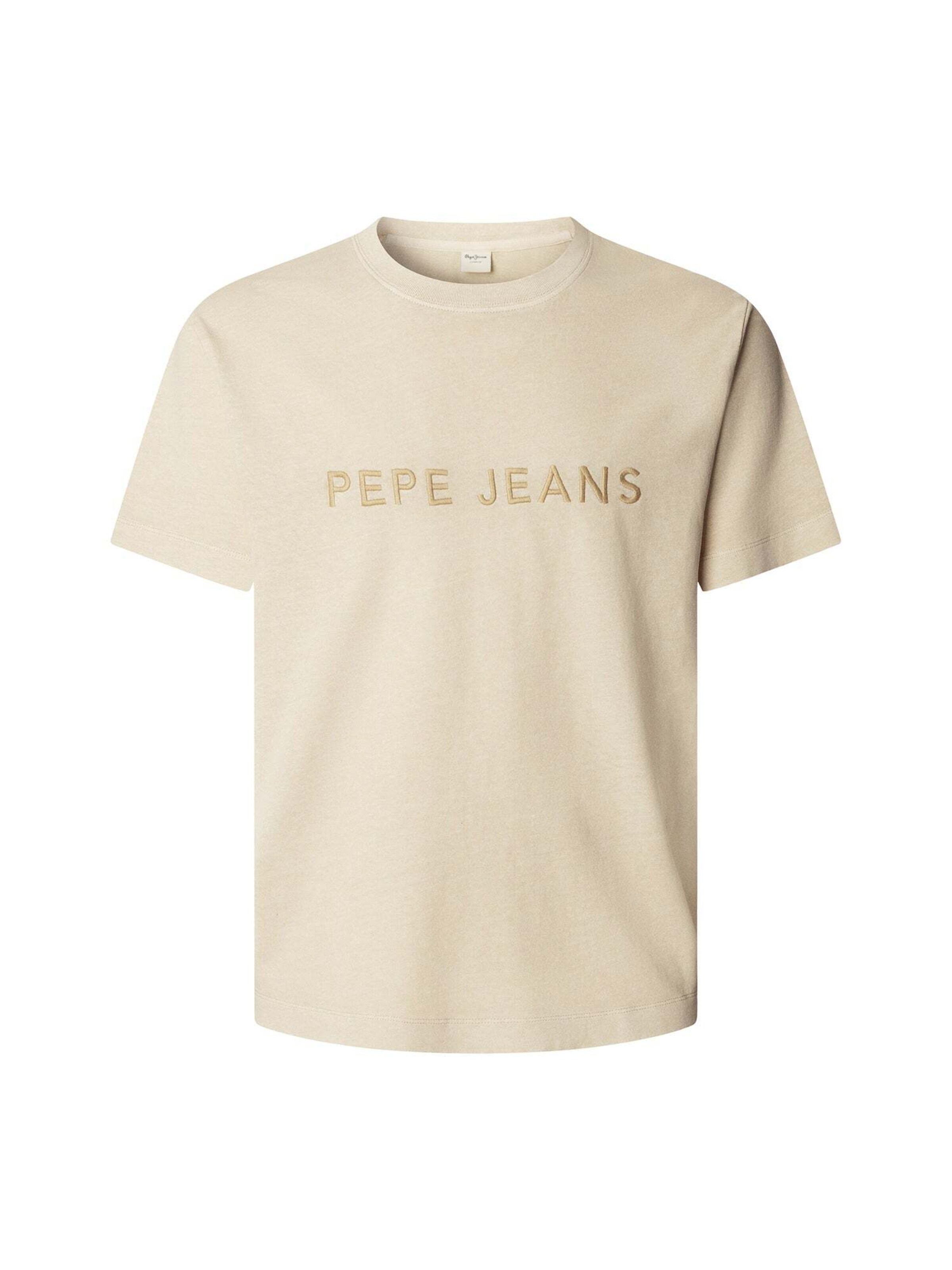 Maglietta 'MEYER TEE' di Pepe Jeans in beige: frontale