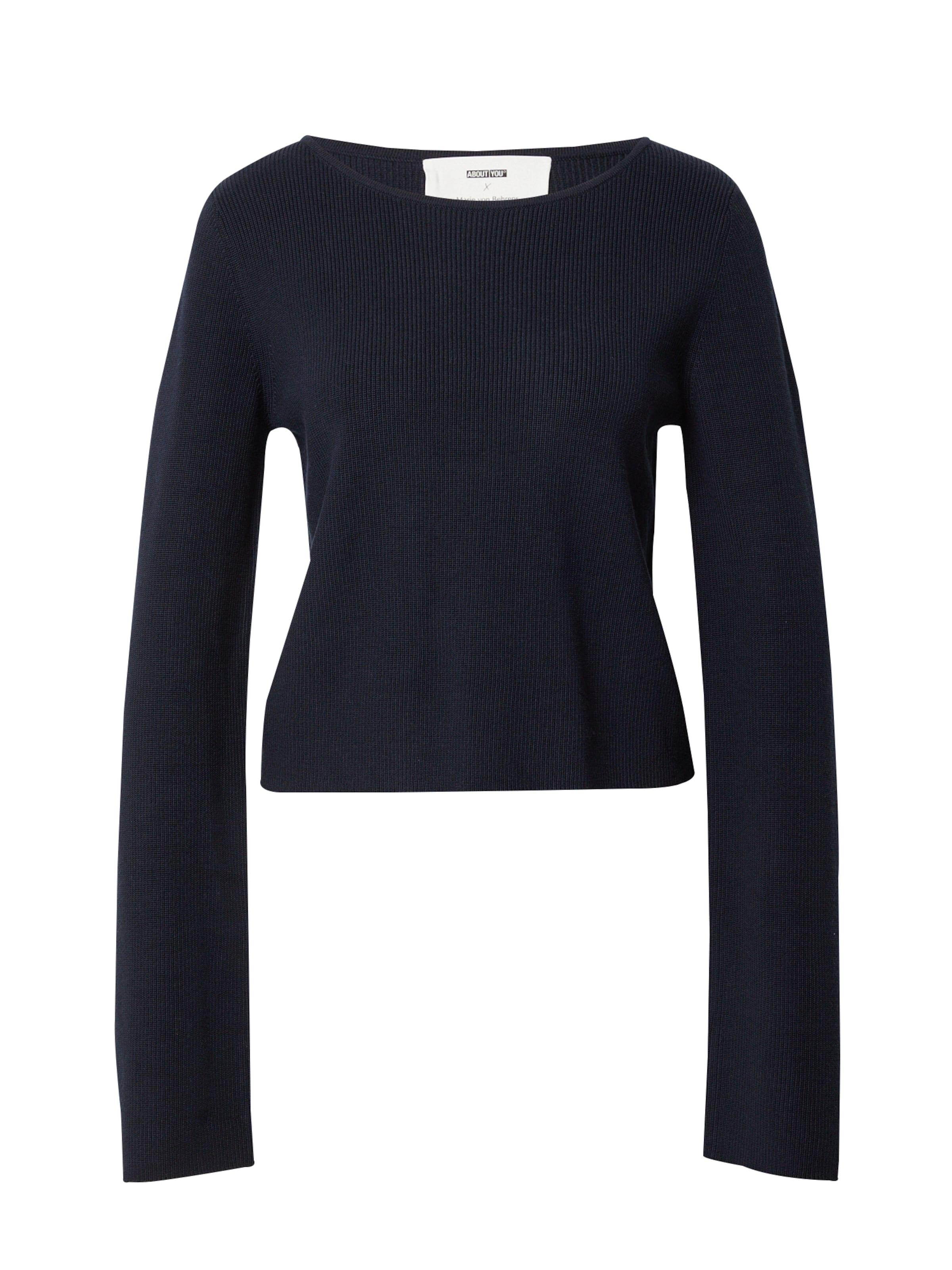 ABOUT YOU x Marie von Behrens Tröja &#x27;Melinda&#x27; i blå: framsida
