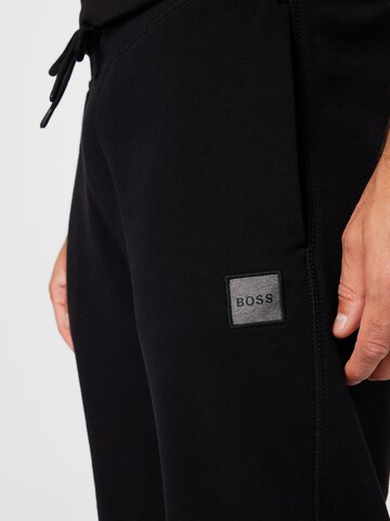 Effilé Pantalon 'Sestart 1' BOSS en noir