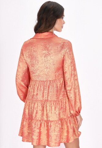 faina Shirt dress in Pink