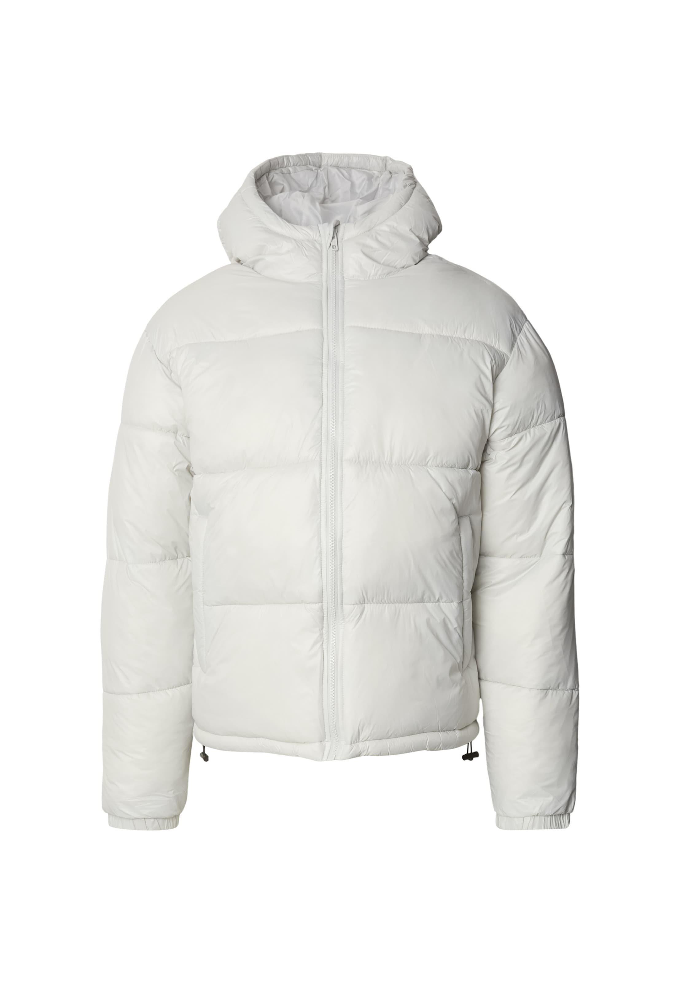 Urban Classics Winterjas in Grijs: voorkant