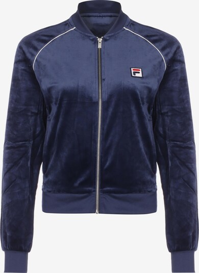 FILA Veste de sport ' Chan Velvet ' en bleu, Vue avec produit