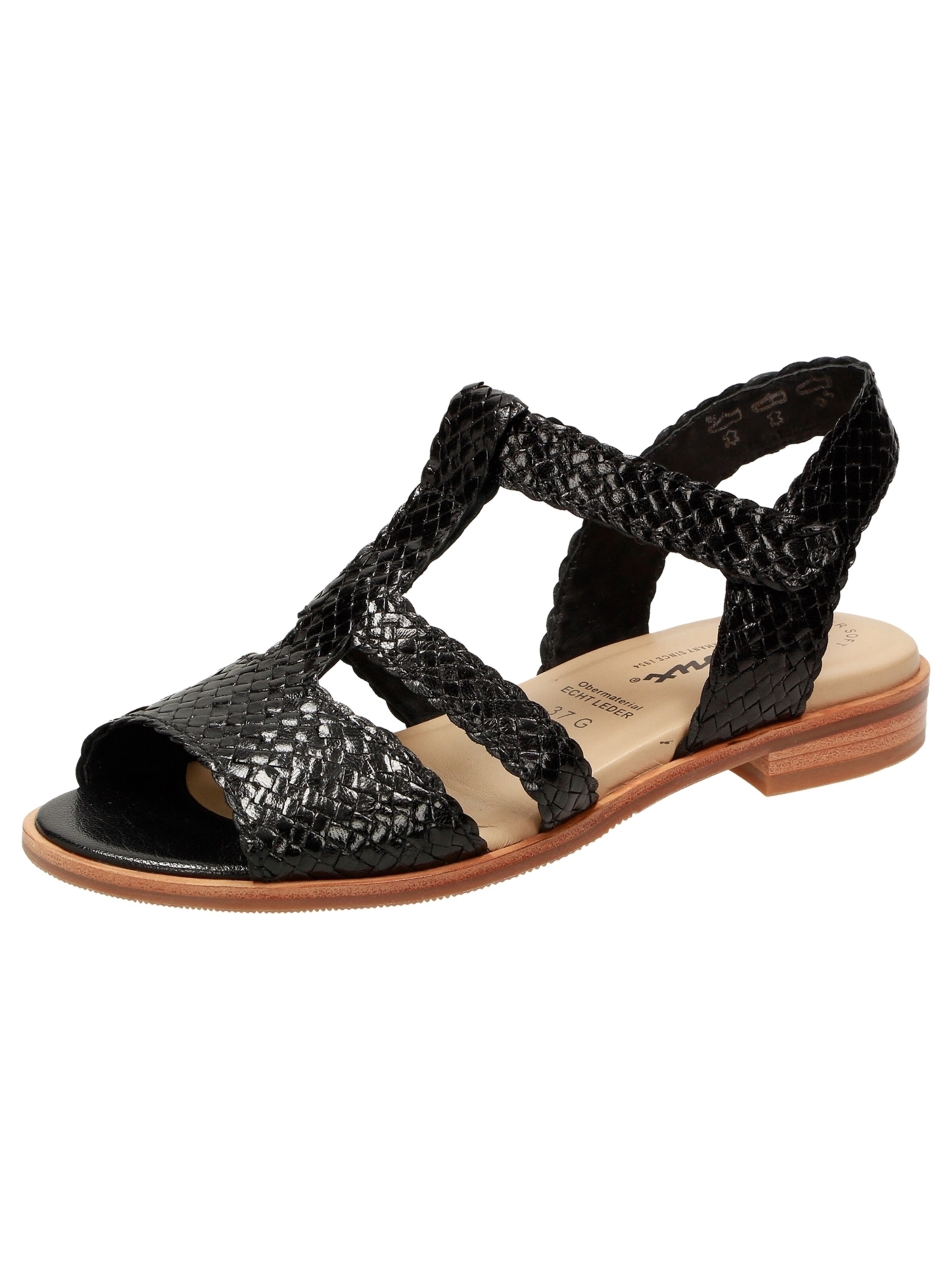 SIOUX Sandal 'Cosinda-702' in Black: front