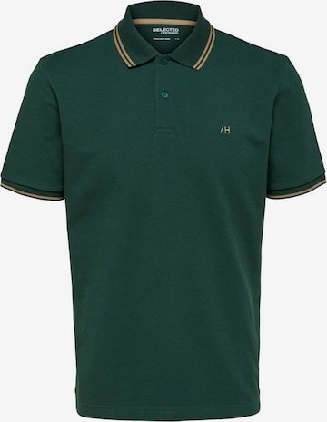SELECTED HOMME Shirt 'Dante' in Green: front