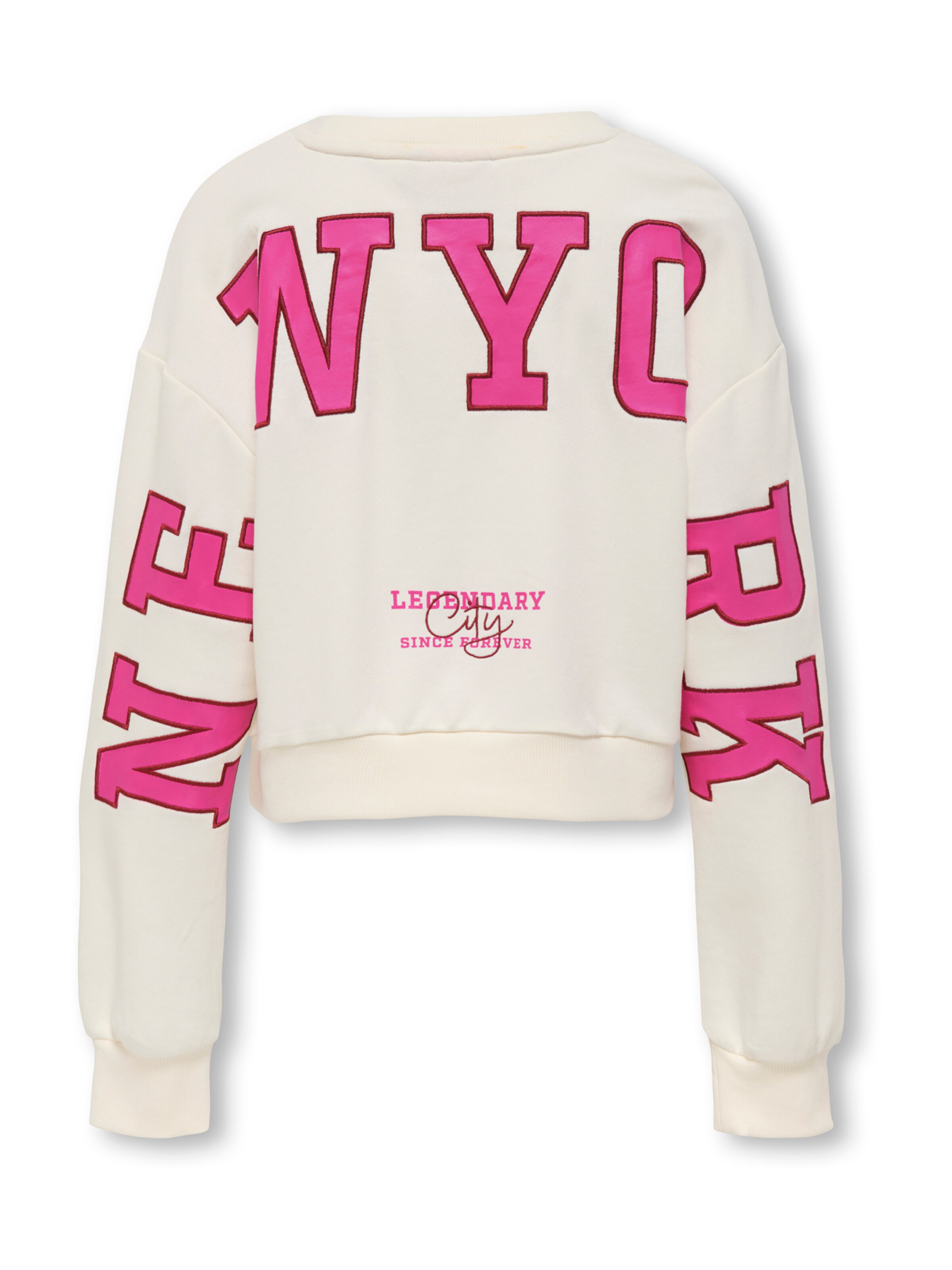 Felpa 'KOGKATRINA' di ONLY GIRLS in beige