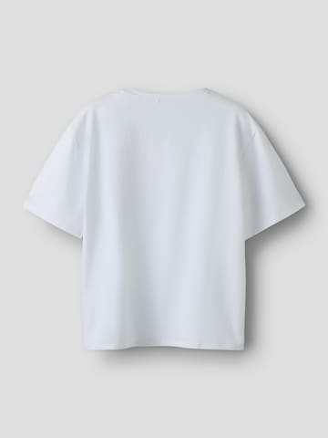 balta NAME IT Marškinėliai 'NKFNIBUS STITCH'