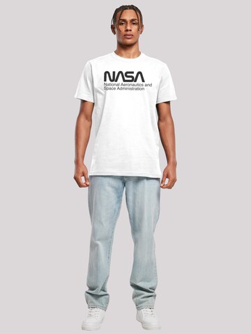 T-Shirt 'Nasa' F4NT4STIC en blanc