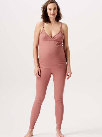 Pantalon de pyjama 'Gabri' Noppies en rose : devant