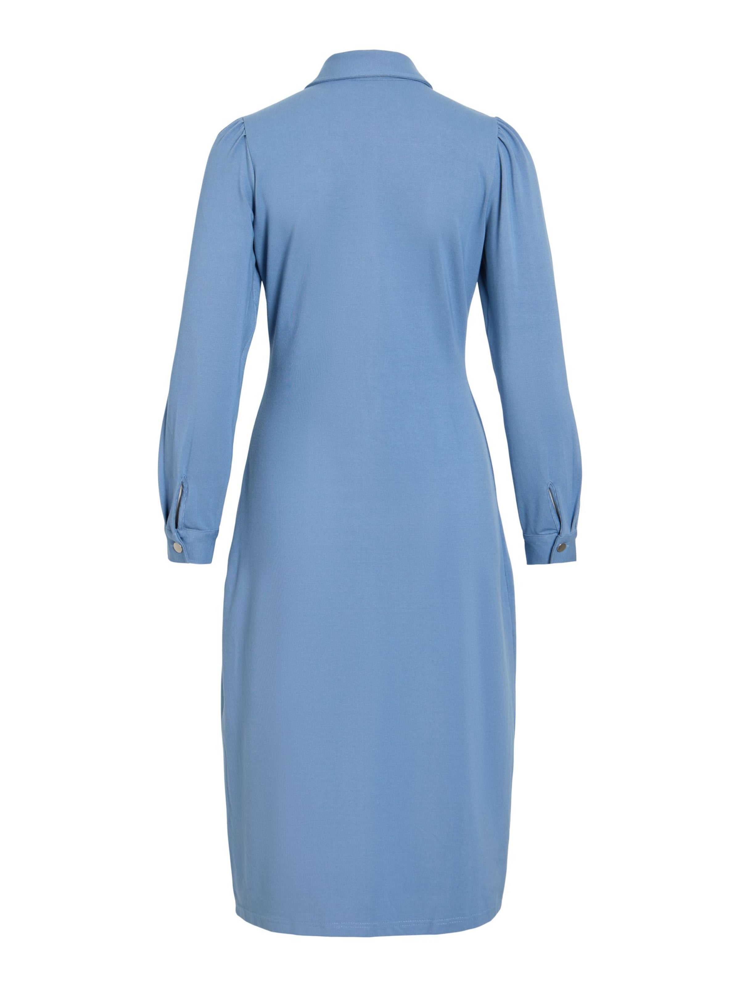 Robe-chemise 'VICHANIA' VILA en bleu