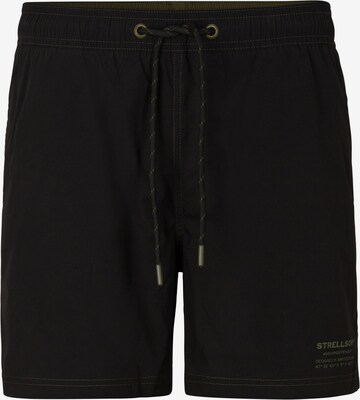 Shorts de bain 'Cy' STRELLSON en noir : devant