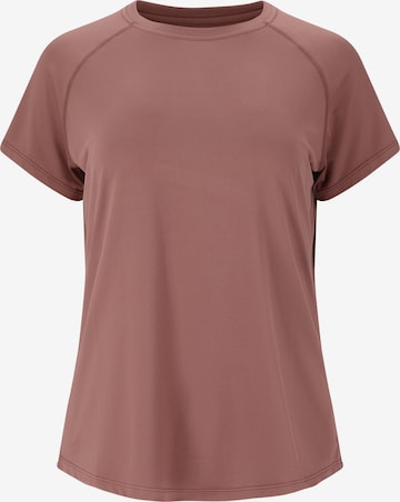 T-shirt fonctionnel 'Gaina V2' Athlecia en rouge : devant