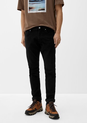 s.Oliver Slim fit Jeans 'Keith' in Black: front