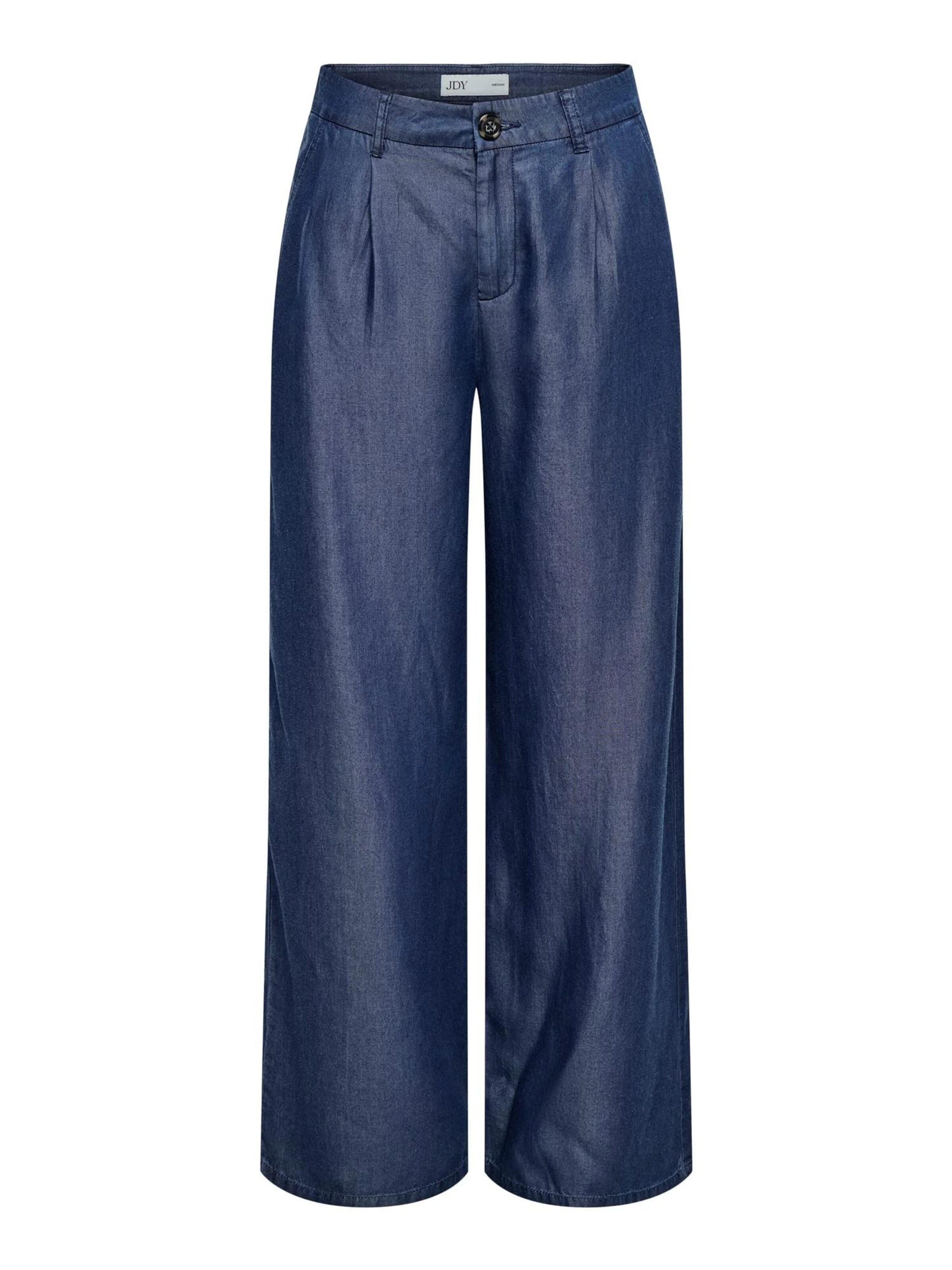 JDY Baggy Broek 'Jasper' in Blauw: voorkant