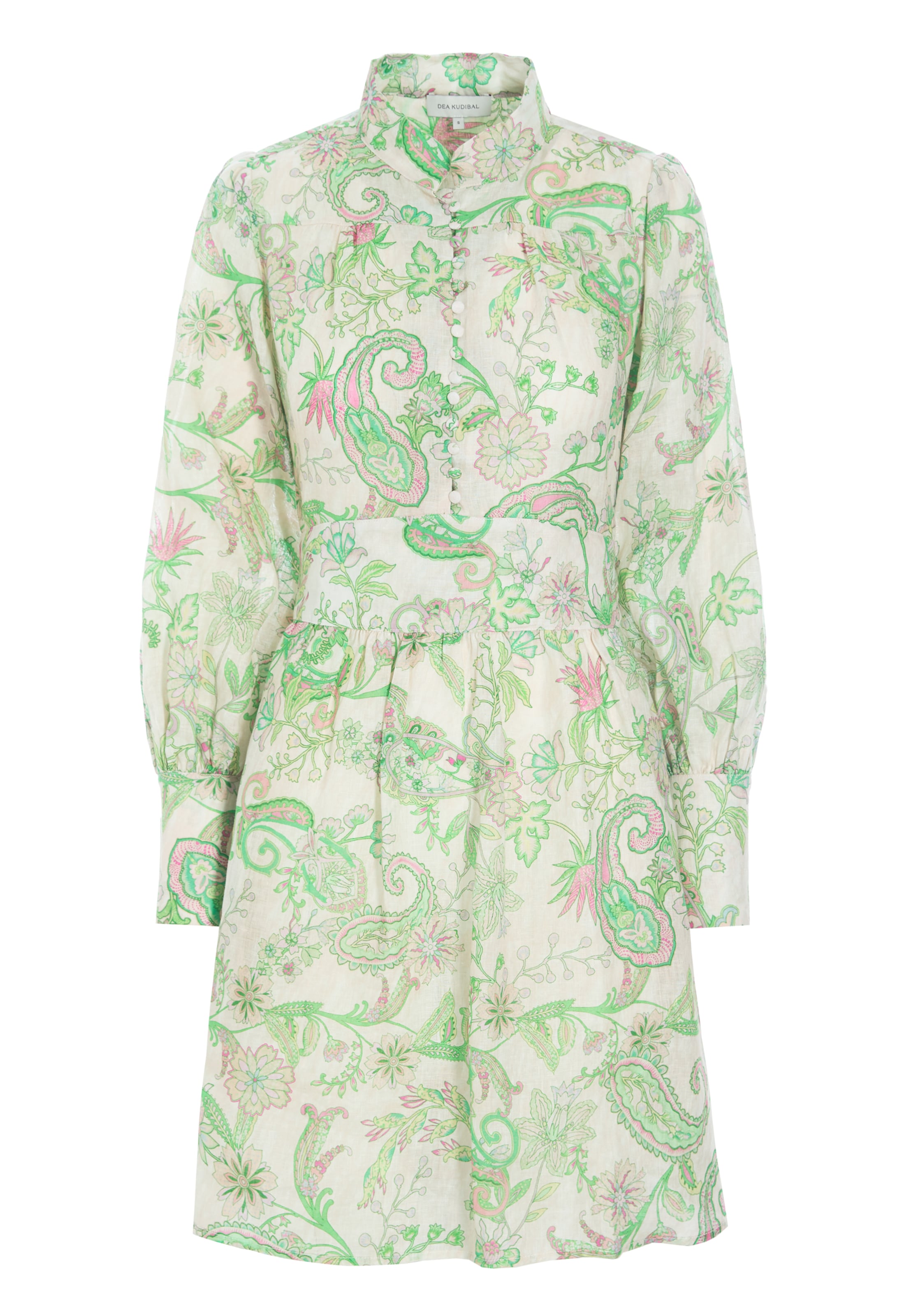 Dea Kudibal Kleid in Grün: Vorderseite