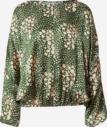 LA STRADA UNICA Blouse 'HALLIE' in Groen: voorkant