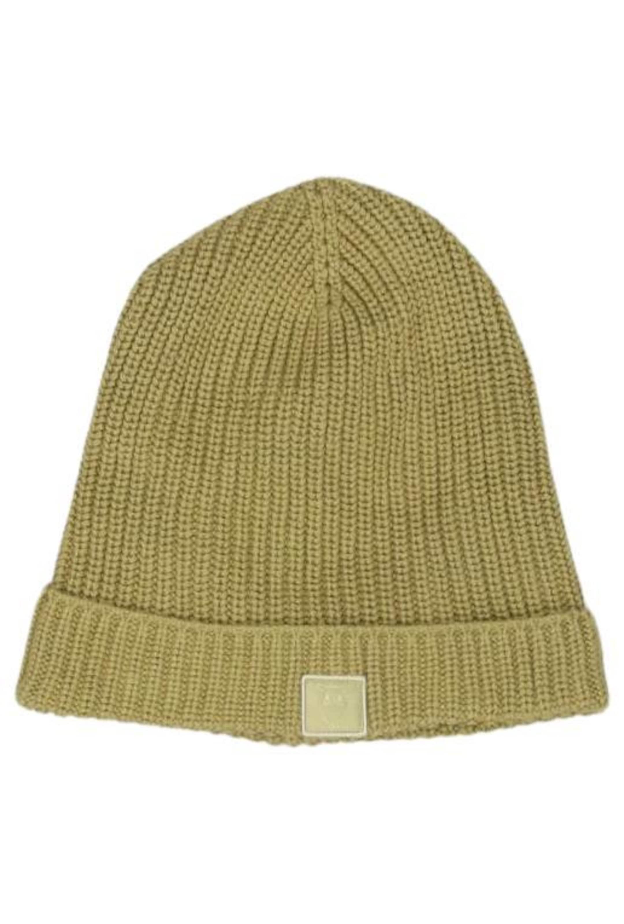 KnowledgeCotton Apparel Hut oder Mütze One Size in Grün: Vorderseite