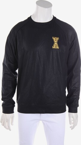 PUMA Sweatshirt & Zip-Up Hoodie in S in Black: front