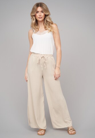Cloud5ive - Pierna ancha Pantalón en beige