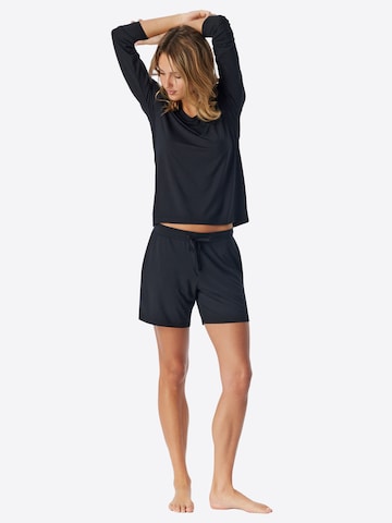Pantalon de pyjama ' Mix Relax ' SCHIESSER en noir