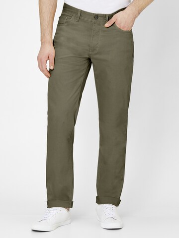 REDPOINT Slim fit Pants in Brown: front