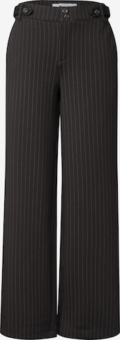 STREET ONE - Pierna ancha Pantalón 'Emee' en marrón: frente