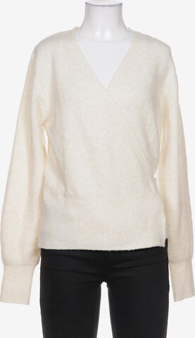 LASCANA Sweater & Cardigan in S in White: front