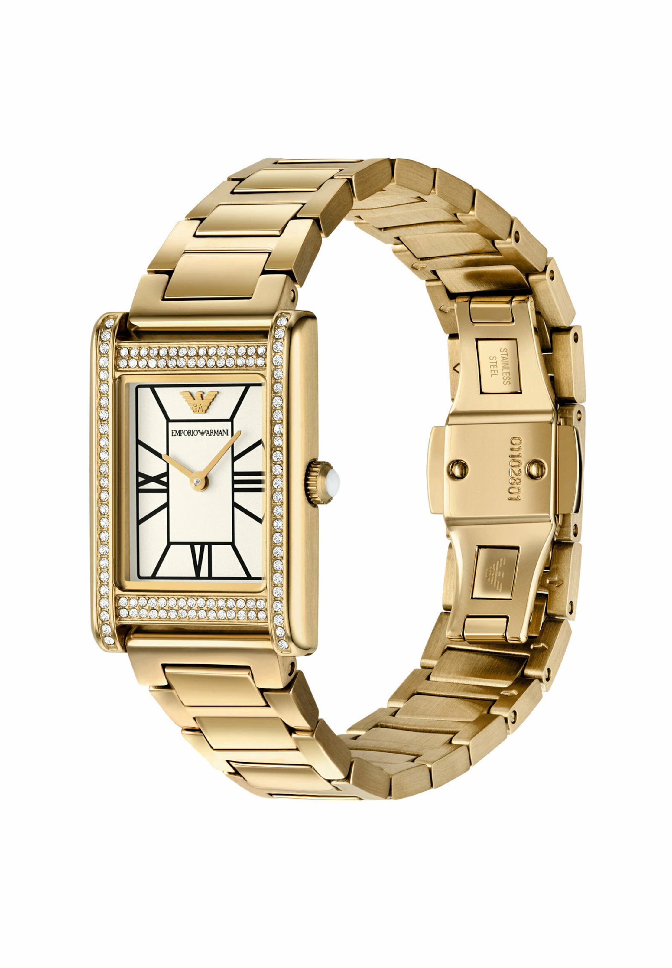 Emporio Armani - Reloj analógico en oro
