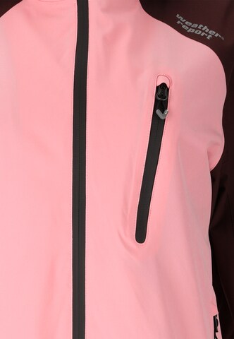 Weather Report Outdoor jacket 'CAMELIA' in Pink