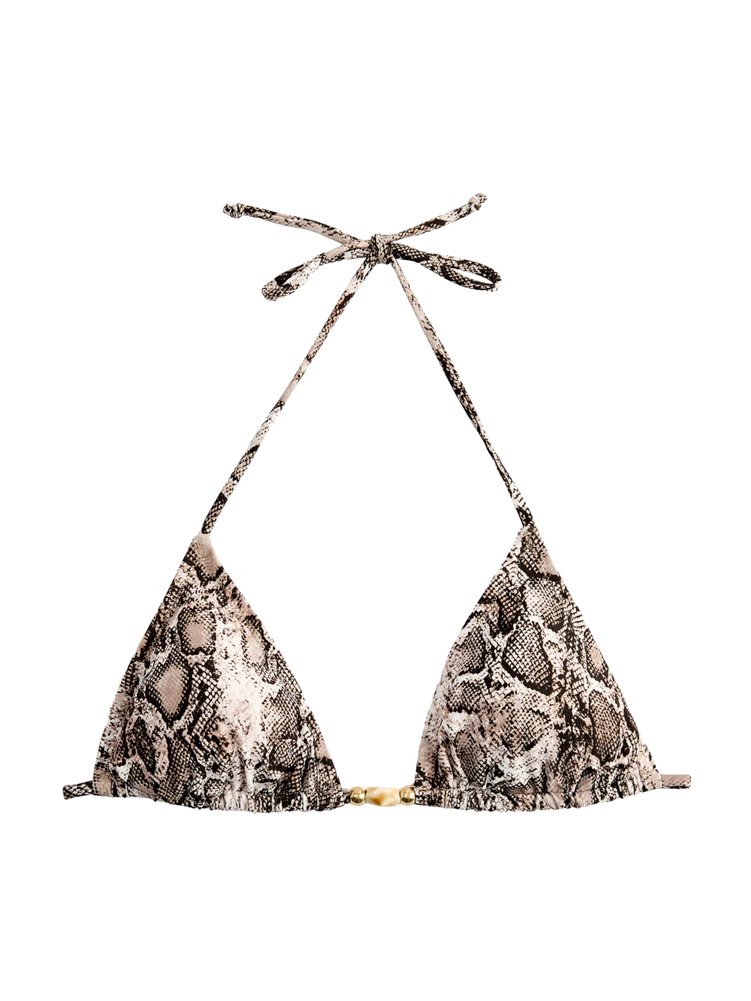 Koton Bikini Top in 70 in Beige / Grey / Black, Item view