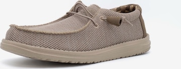 HEY DUDE Moccasins 'Wally Sox' in Beige: front