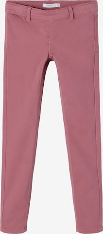 NAME IT Leggings 'Polly' - rózsaszín: elől