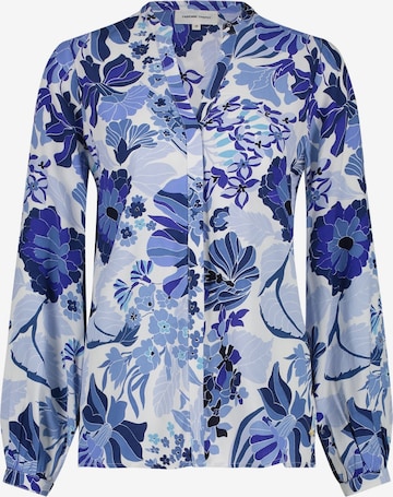 Fabienne Chapot Blouse in Blauw: voorkant