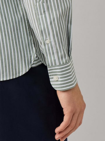 Hackett London Comfort fit Button Up Shirt in Green