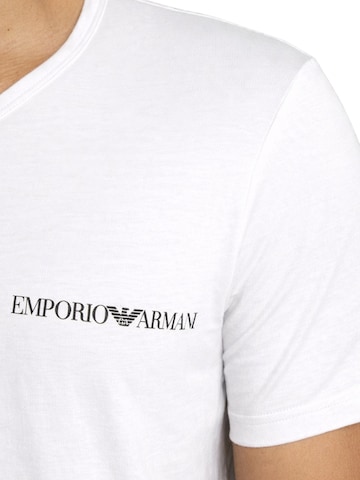 T-Shirt Emporio Armani en blanc