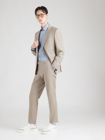 Calvin Klein Slim fit Koszula w kolorze niebieski