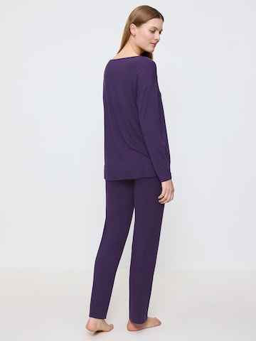 Pyjama ' Timeless Sensuality ' TRIUMPH en violet : devant