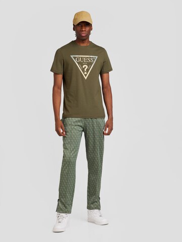 T-Shirt GUESS en vert