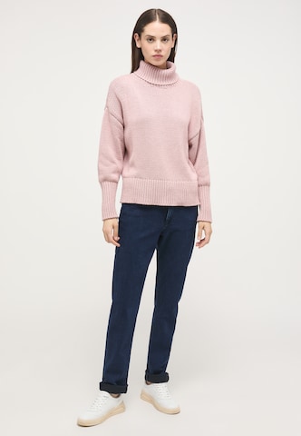 MUSTANG Sweater ' Rollkragenpullover ' in Pink