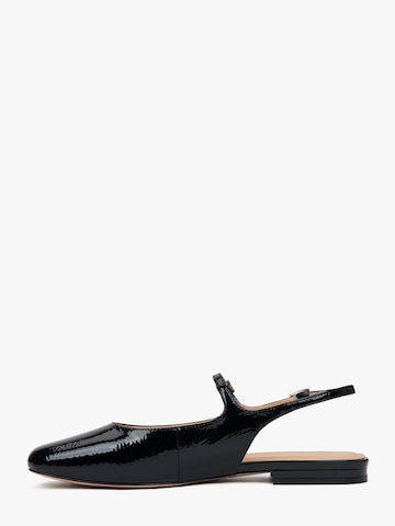 Estro Slingpumps '501-02' in Zwart