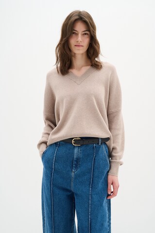 Pull-over 'Foster' InWear en gris : devant