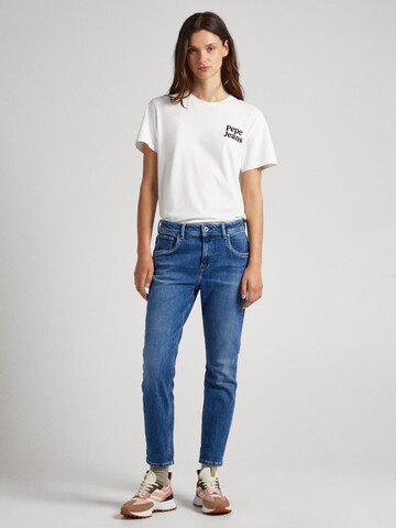 Pepe Jeans Tapered Jeans 'VIOLET' in Blue