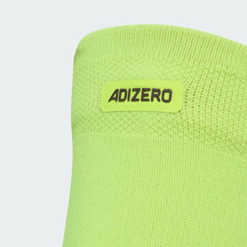 geltona ADIDAS PERFORMANCE Sportinės kojinės 'Adizero'